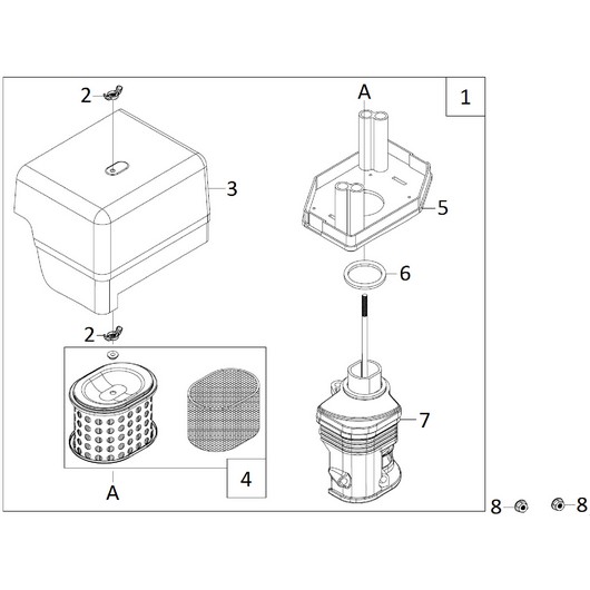 Воздушный фильтр Champion CH1211E